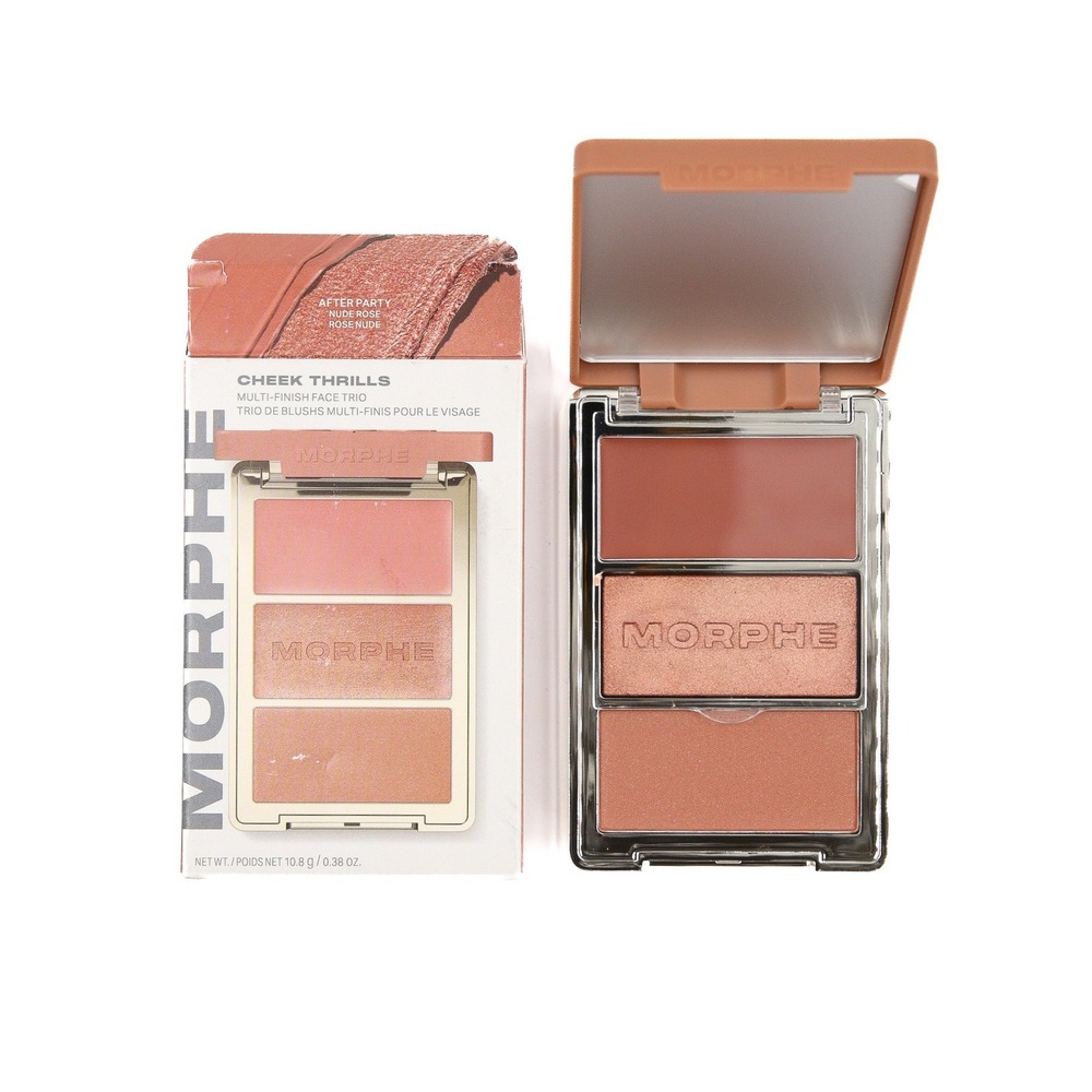 Morphe - Cheek Thrills Multi-Finish Face Trio - After Party - 0.38 oz.
